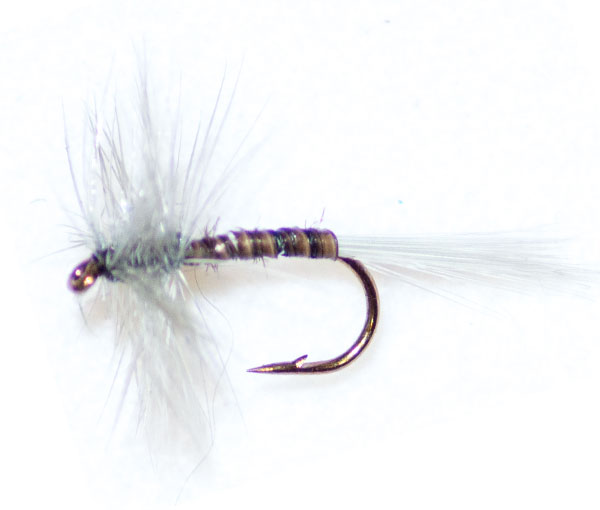 Blue Upright Winged Dry Fly from the guys at fish fishing flies