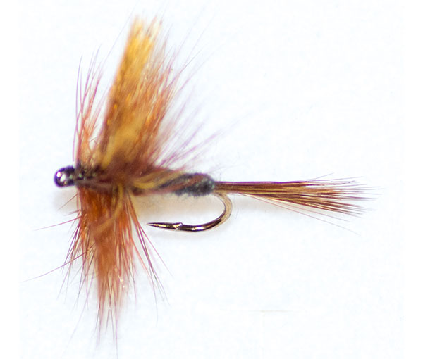 Dark cahill winged traditional dry fly from the guys at fish fishing flies