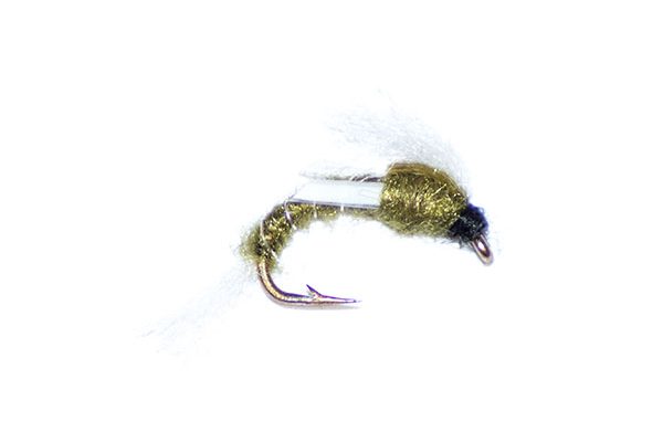 fishing flies olive biot buzzer