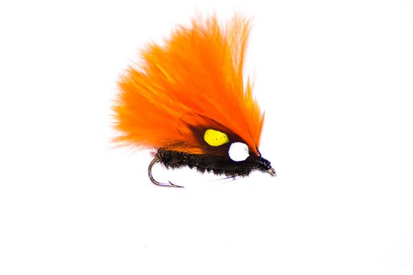 orange cormorant type fishingfly lure