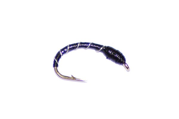 fishing fly black epoxy buzzer