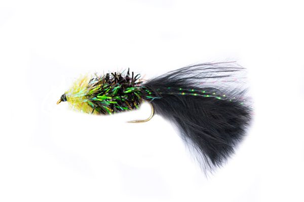 Fritz Bibby Black & Yellow Trout Fishing Lure