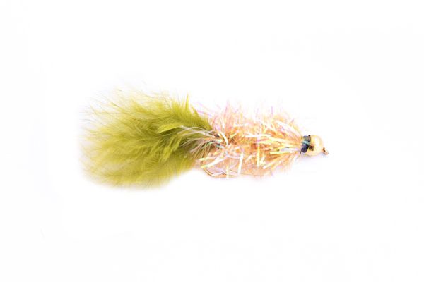 Fritz Nobbler Olive Goldhead Fishing Flies