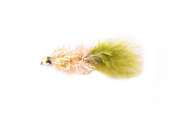 Fritz Nobbler Olive Goldhead Fishing Flies