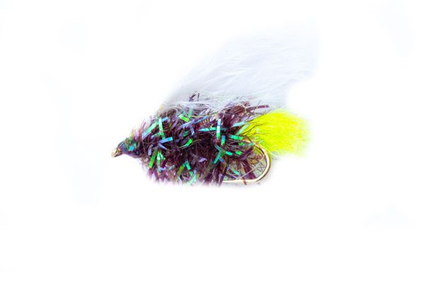White Viva Fritz Trout Fishing Lure