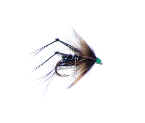 Black Hopper Green Head