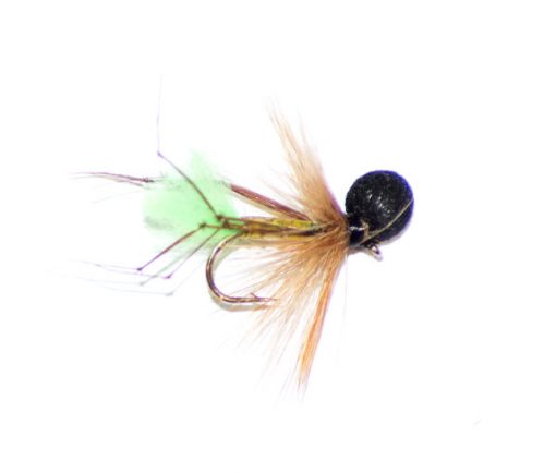 Daddy Long Legs Green Tail Booby Head