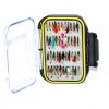 154 fly box with wet fishing flies