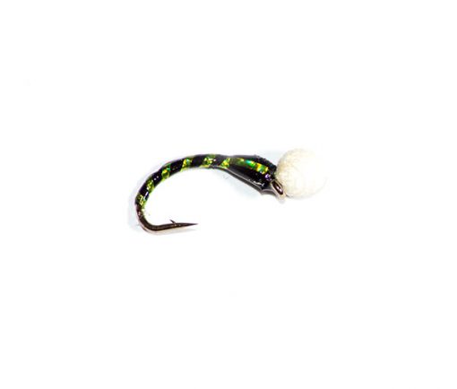 green crisp packet suspender epoxy buzzer fishing fly