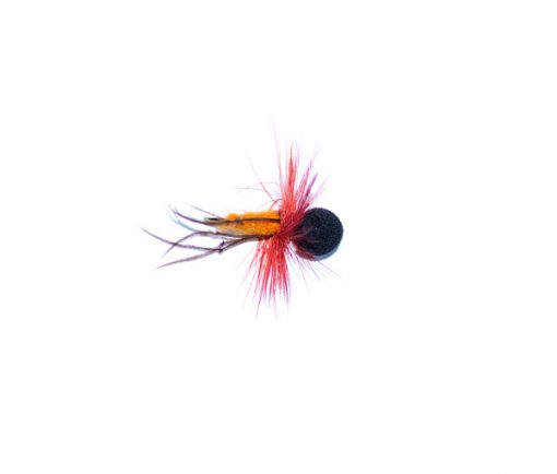 Booby Hopper Orange Red Hackle - Image 4
