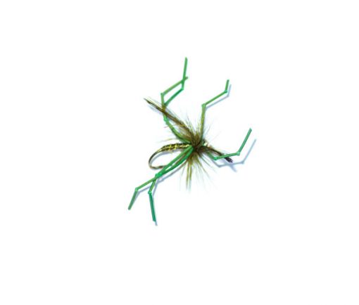 Olive Daddy Long Legs With Rubber Legs