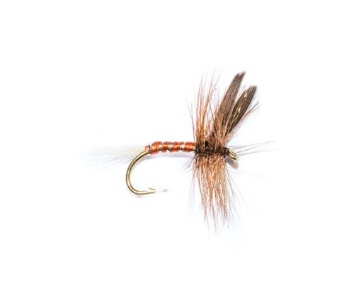 fishing flies brown spinner with brown body