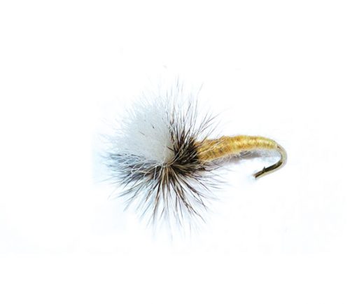fishing flies of klinkhammer type, this is a natural one