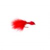 fish fishing flies branded quality Big Head Red Marabou Blood Worm