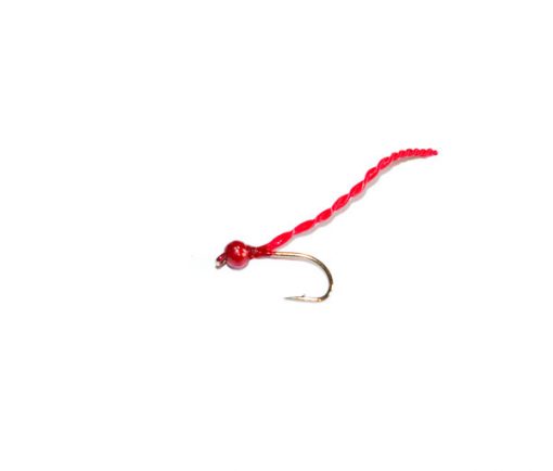 fish fishing flies introduces the Mini Red Blood Worm