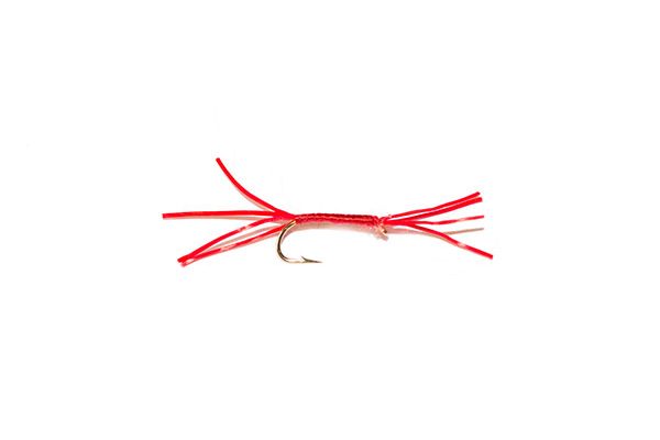 fish fishing flies branded quality trout fishing flies Red Robbo Blood Worm