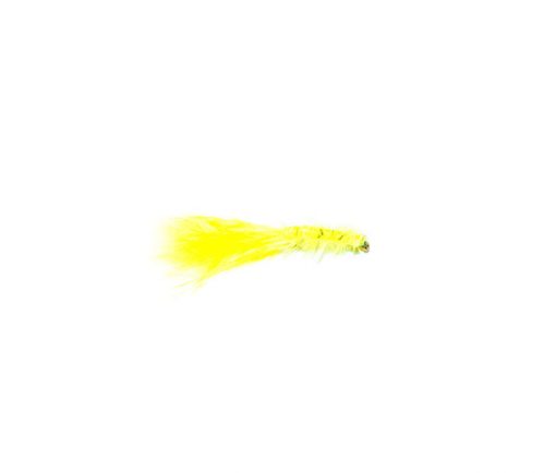 Yellow Marabou Blood Worm - Image 5