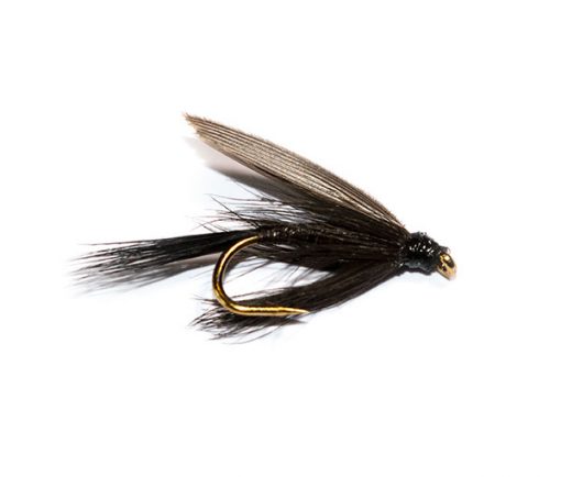 Fish Fishing Flies Black Quill Winged