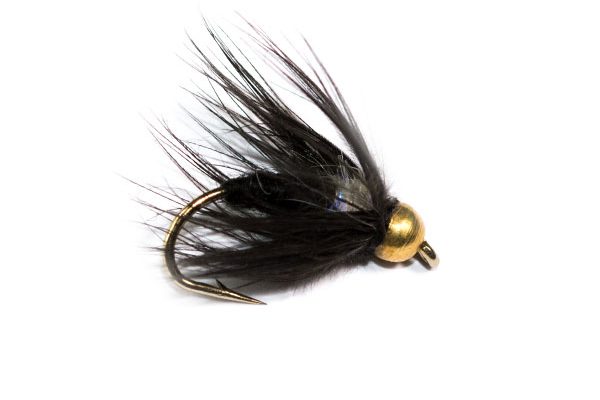 Fish Fishing Flies Black Spider Goldhead UV Straggle Thorax