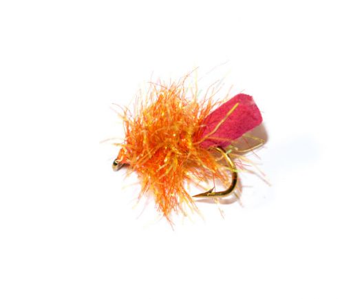Dark Coral Sparkle Foam Blob - Image 2
