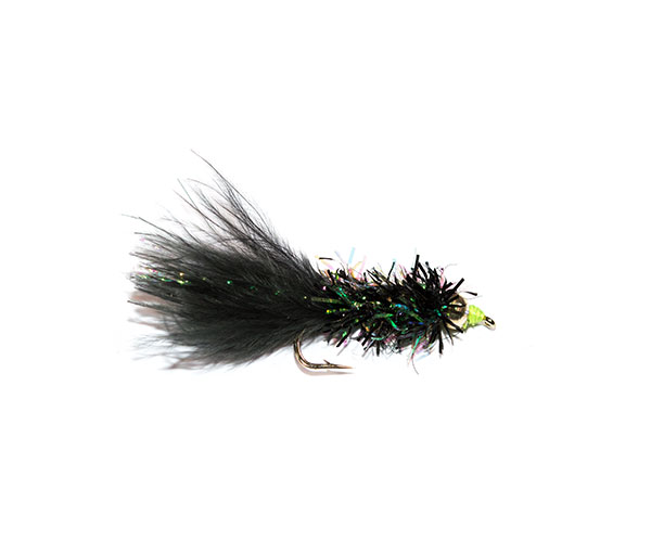 Barbless Trout Flies Size 10 4 Pack Goldhead White Fritz Fishing Flies