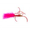Fish Fishing Flies Pink Goldhead Flexi Critter Bloodworm