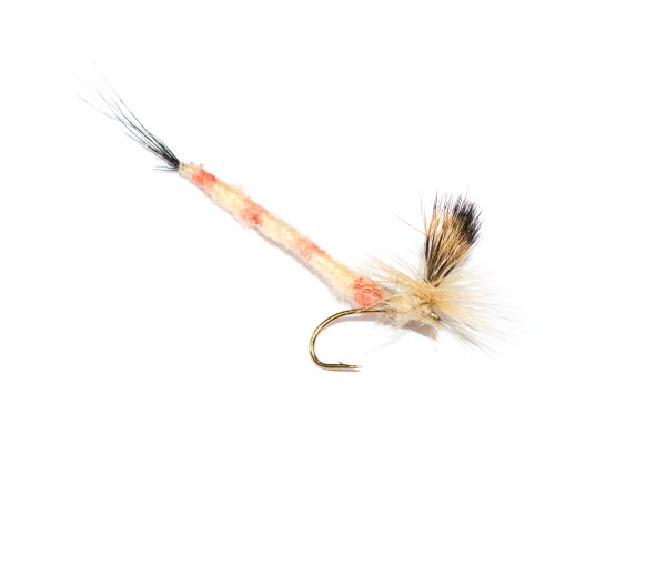 Striped Mayfly Parachute Dry Fly from the guys at fish fishing flies