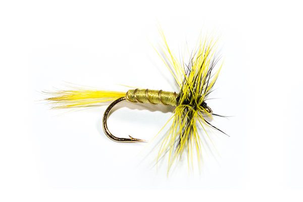 Yellow Dun Mayfly Dry Flies from Fish Fishing Flies.