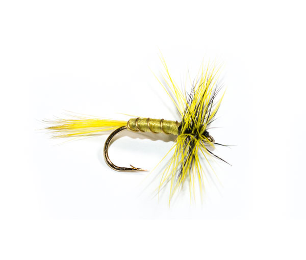 Yellow May Dun Dry Fly from the guys at fish fishing flies