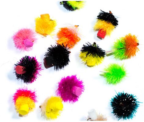 Highest Quality Fishing Flies Blob & Foam Blob Mixed Pack