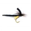 Fish Fishingh Flies Brand Quality Dry Parachute Black Midge