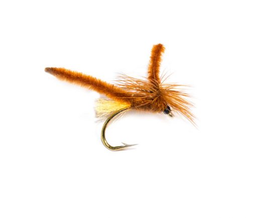 Fishing Flies Dry Parachute Brown Midge