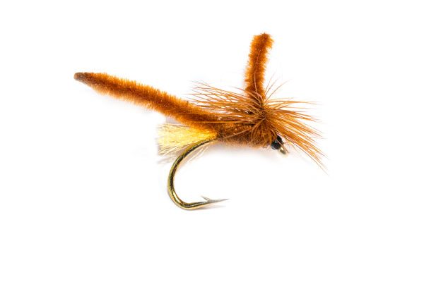 Fishing Flies Dry Parachute Brown Midge