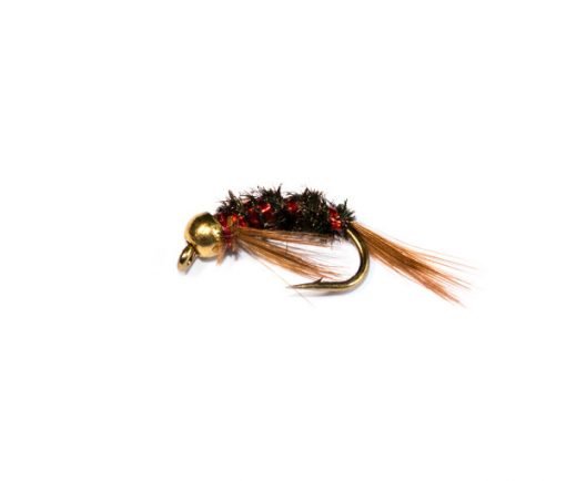 Goldhead Red Rib Diawl Bach Nymph - Image 2