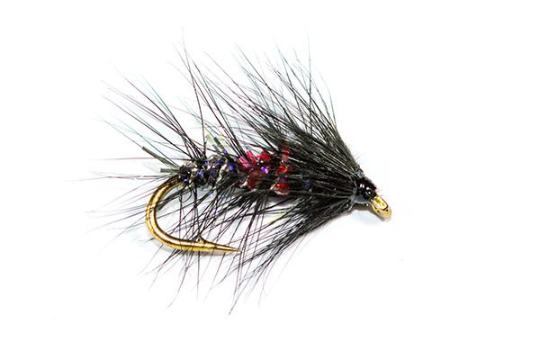 Fish Fishing Flies, Straggle Fritz Bibio Wet