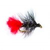 Wet Fishing Flies Straggle Fritz Black Zulu Wet