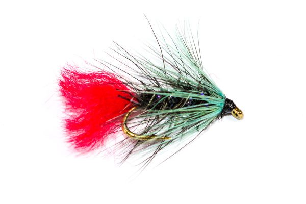 Fish Fishing Flies, Straggle Fritz Blue Zulu Wet