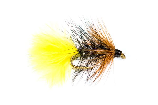 Fish Fishing Flies Brand Quality, Straggle Fritz Kate McLaren Sunburst Wet