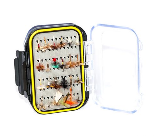 Beginners Fishing Fly BOXED Selection with additional 12 FREE Flies