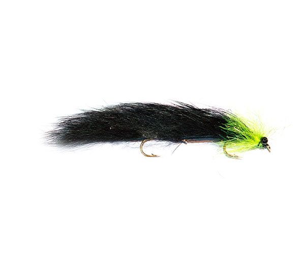 Black and Green Mini Snake fishing fly fish fishing flies brand quality