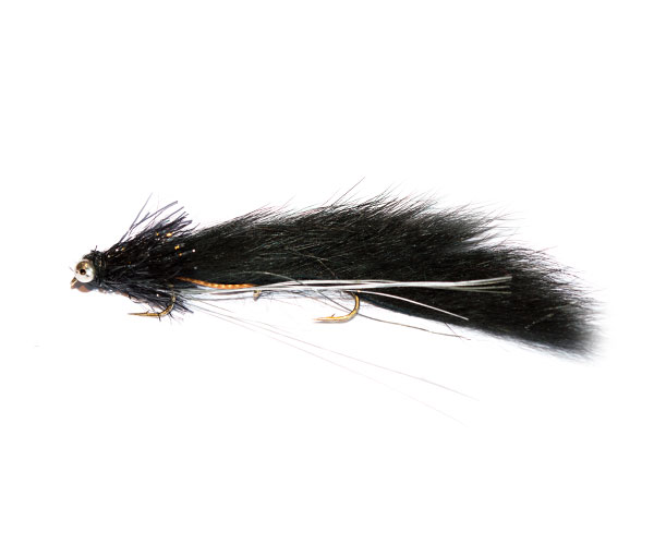 Black and Silver Snake fishing fly fish fishing flies brand