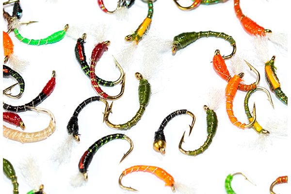 Fish Fishing Flies Epoxy Buzzer Mixed Fly Pack