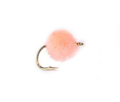 Fish Fishing Flies Brand, Peach Crystal Egg