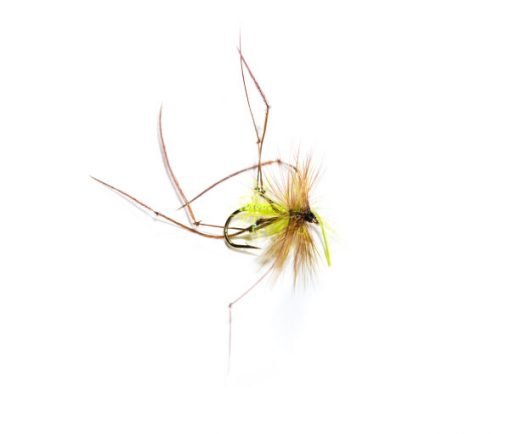 UV Straggle Daddy Long Legs Natural Fishing Flies, Fish Fishing Flies