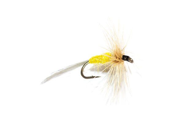 Grey Hen and Yellow, Fish Fishing Flies Special Dry Flies