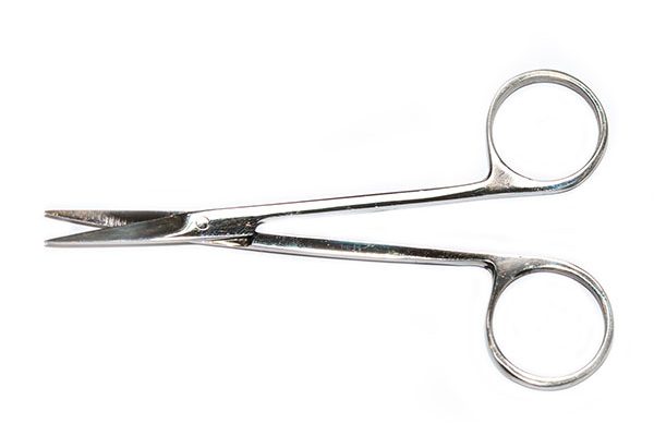 Fish Fishing Flies - Fly Tying Scissors, Waterburn Classic Finepoint 120mm Fly Tying Scissors