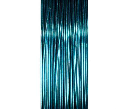 waterburn colured fly tying wire available in 10 colours aqua green
