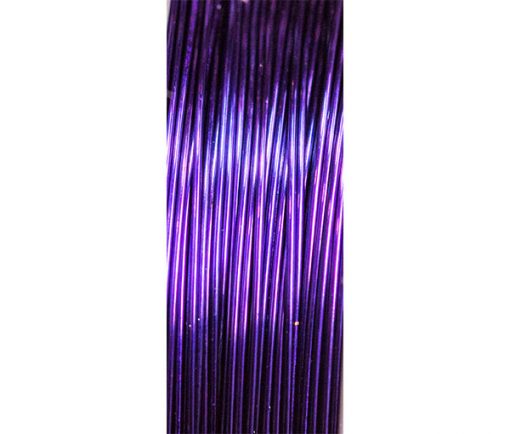 waterburn colured fly tying wire available in 10 colours deep violet