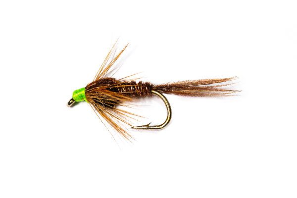 Pheasant Tail Nymph Green Head Weighted