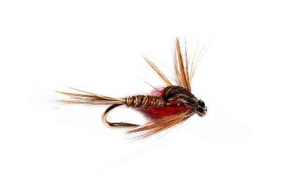 Pheasant Tail Nymph Red Weighted